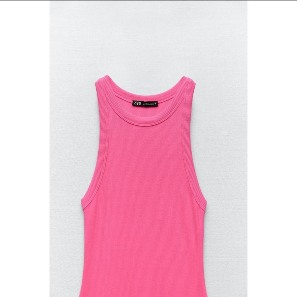 Zara ribbed midi dress - Picture 11 of 12